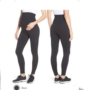 Zella Mamasana Live In Maternity Ankle Leggings M